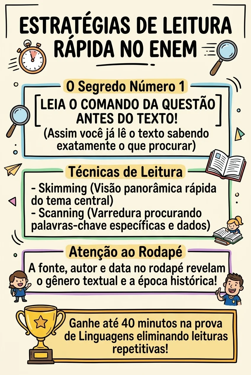 Estratégias de Leitura Rápida e Interpretação