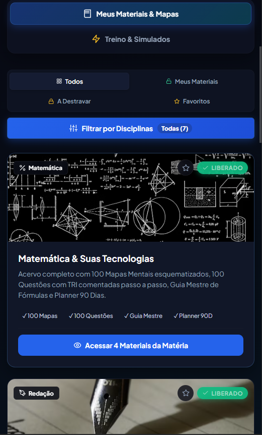 Módulos de Estudos Gabarita ENEM