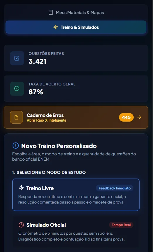 Simulador Inteligente TRI